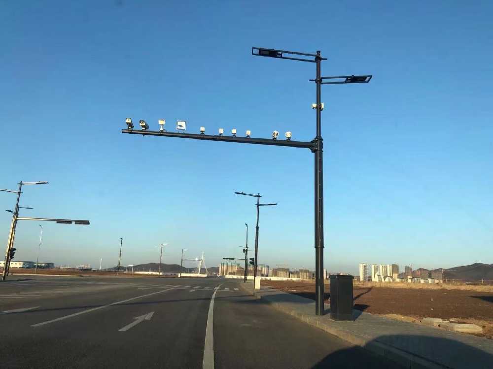 菏泽市黑龙江佳木斯综合路灯杆项目